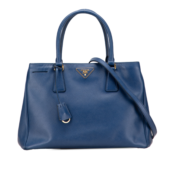 Pre-Loved Prada Medium Saffiano Lux Galleria Satchel - Picture 1 of 10